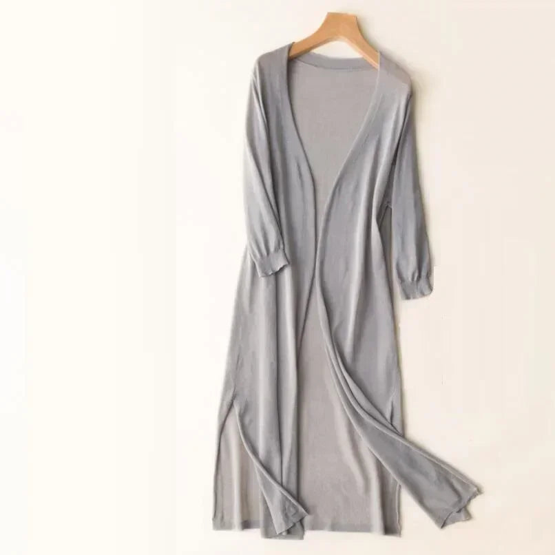 Echoarchiv | Leichter Langer Cardigan