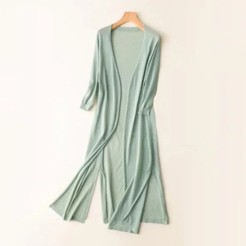 Echoarchiv | Leichter Langer Cardigan