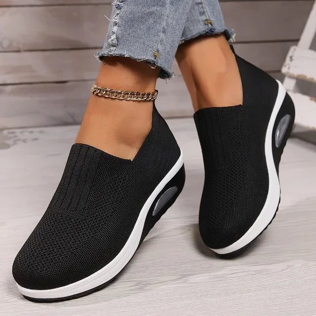 Echoarchiv | Orthopädische Rutschfeste, Atmungsaktive Luftpolsterschuhe für Damen