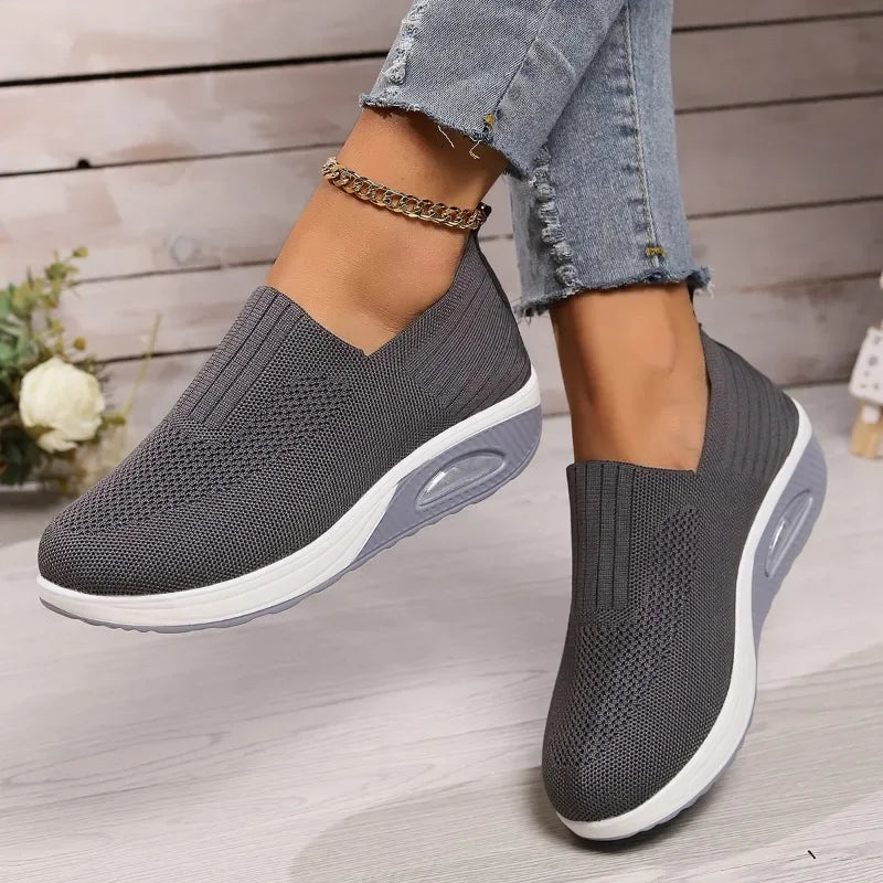 Echoarchiv | Orthopädische Rutschfeste, Atmungsaktive Luftpolsterschuhe für Damen