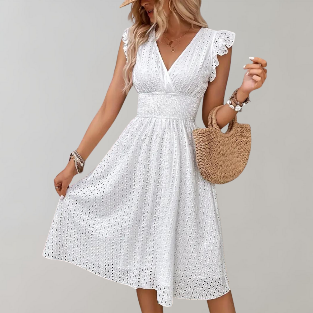 Luftiges Lockeres Sommerkleid für Damen – Valéora