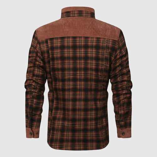 Echoarchiv | Karierte Sherpa Outdoor Jacke