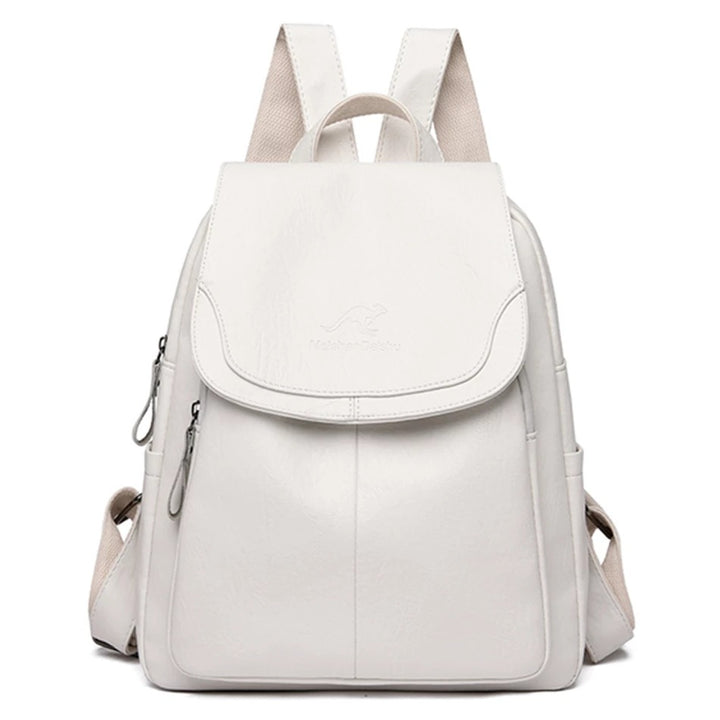 Robuster Leder-Rucksack Für Damen