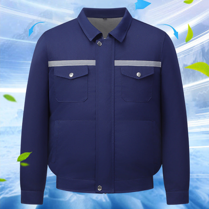 Unisex nan kühlende Arbeitsjacke mit integrierten Lüftersystem Echo Archiv