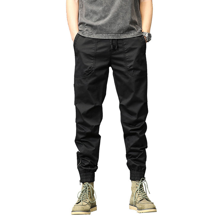 Herren funktionale Outdoor-Hose mit elastischem Bund und praktischen Taschen Echoarchiv