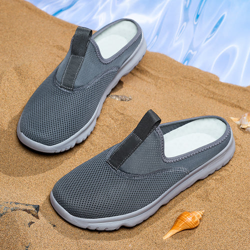Damen nan leichte Schnelltrocknende Strand- und Pool-Slipper aus atmungsaktivem Wabenmesh mit flexibler profilierter Leichtsohle Echo Archiv