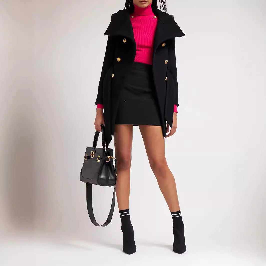 Damen Figurbetonter Minirock mit hoher Taille und cleanem Schnitt Echoarchiv