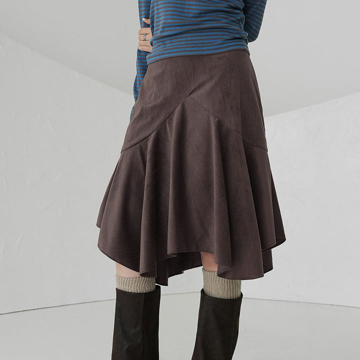 Damen Eleganter ausgestellter Rock mit raffinierter Silhouette Echo Archiv