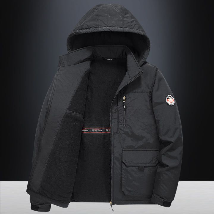 Herren Technische Übergangsjacke mit Fleece-Innenfutter Echo Archiv