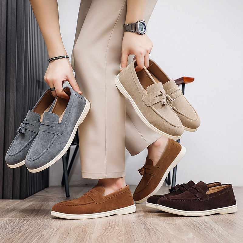Herren Elegante Mokassins mit Quasten Echo Archiv