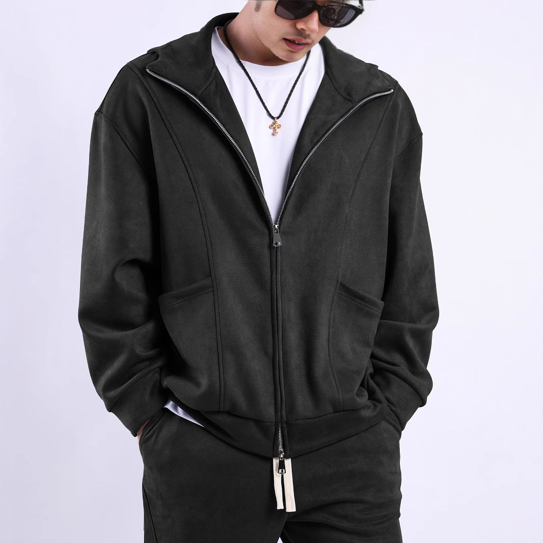 Herren Fleecejacke mit ergonomischem Schnitt und praktischen Taschen Echoarchiv