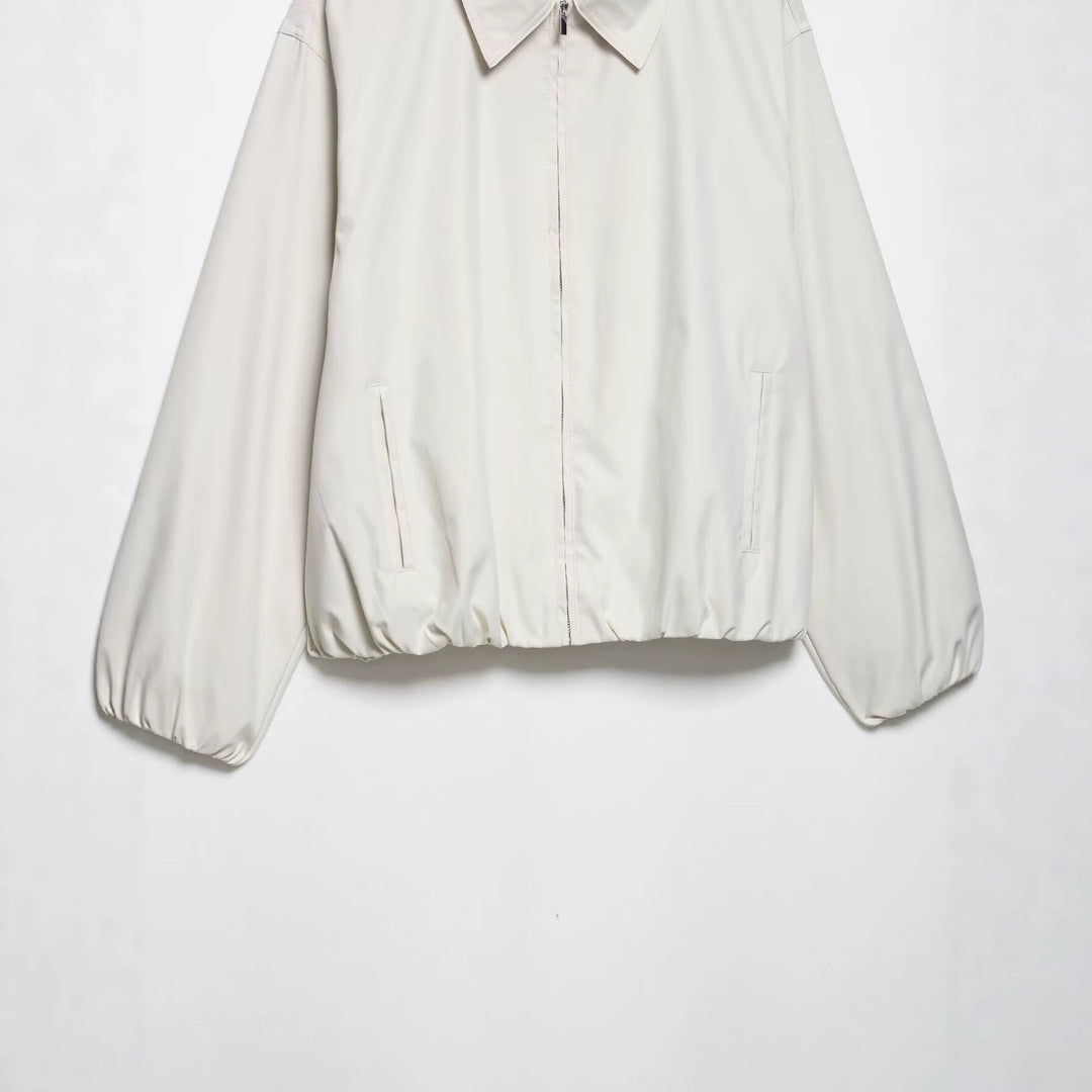 Damen Leichter Oversized Blouson mit Elastischem Saum Echo Archiv