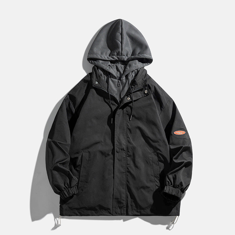 Herren Übergangsjacke mit Kapuze Echo Archiv