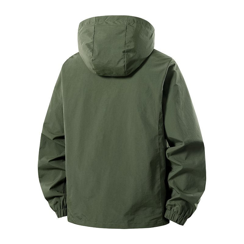 Herren Wetterfeste Windjacke Echo Archiv