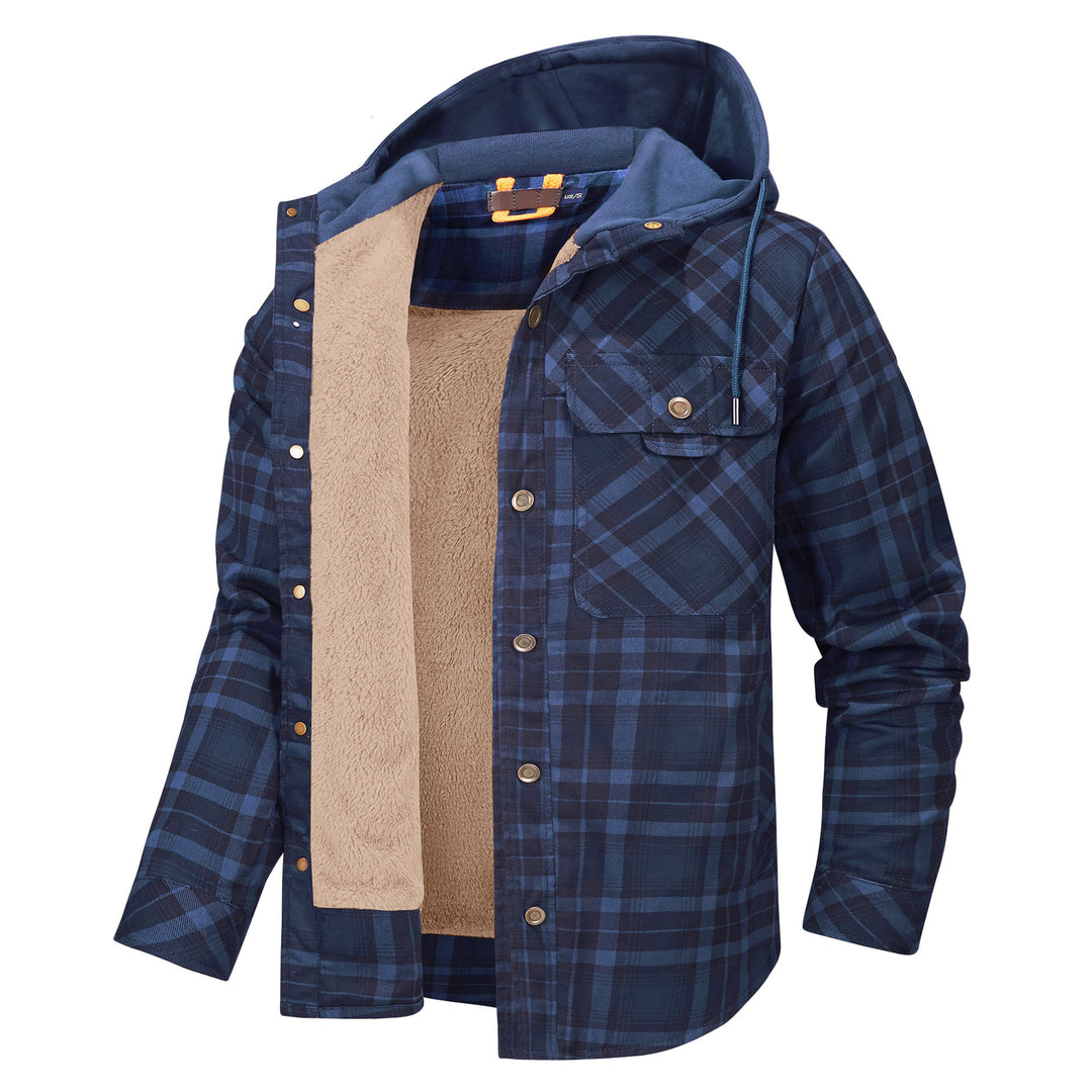 Herren Flanelljacke mit weichem Futter Echoarchiv