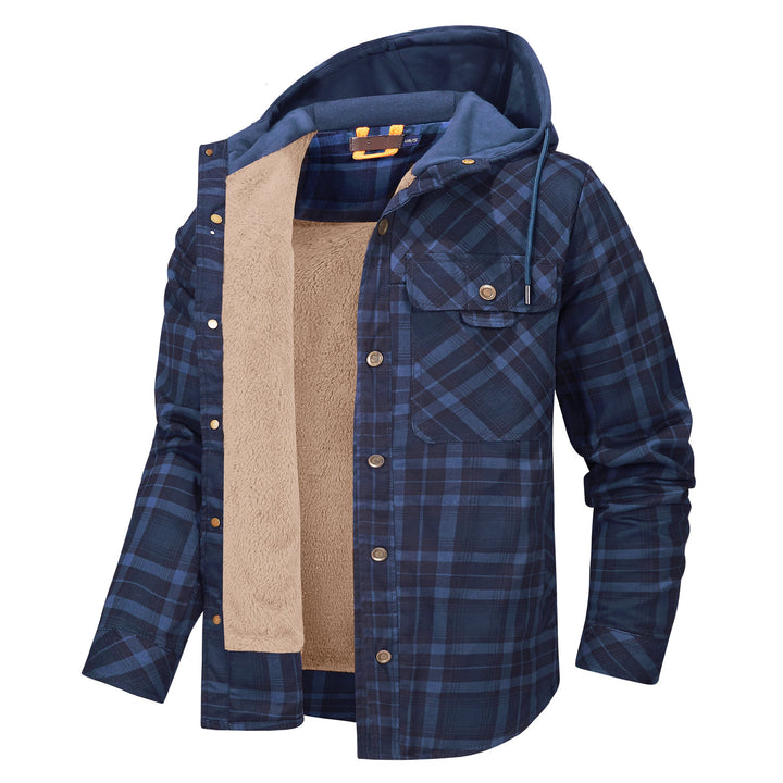 Herren Flanelljacke mit weichem Futter Echoarchiv