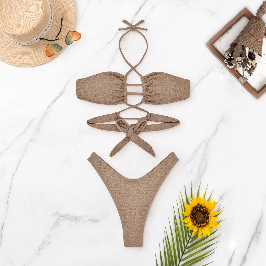 Damen Hochwertiger Bikini mit innovativer Kreuzband-Technologie Echo Archiv