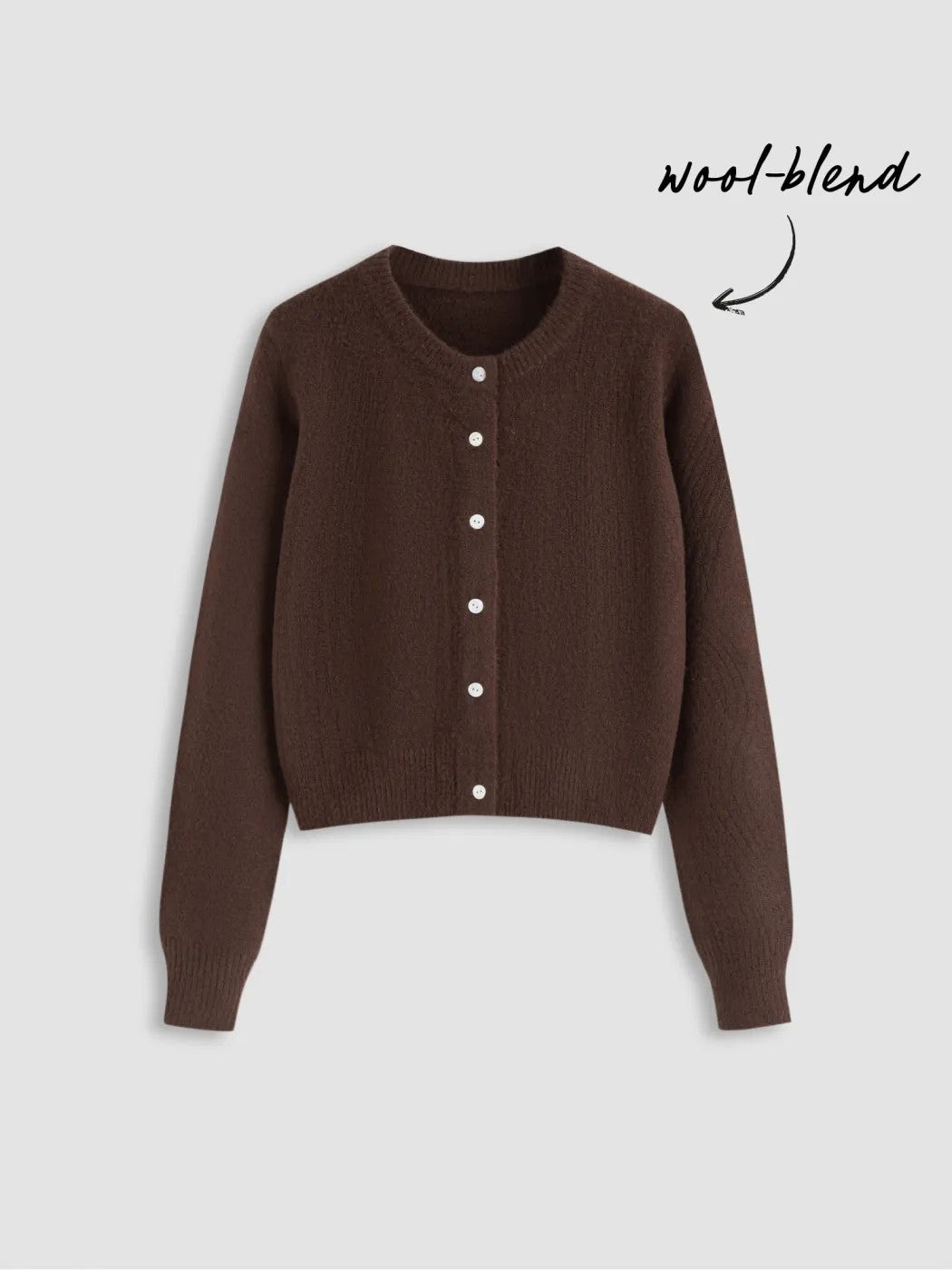 Damen Eleganter Kurzpullover mit Hemdkragen Echo Archiv