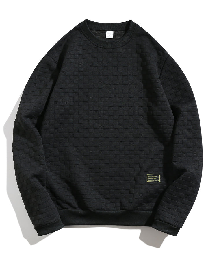 Herren Sweatshirt mit strukturiertem Design Echoarchiv