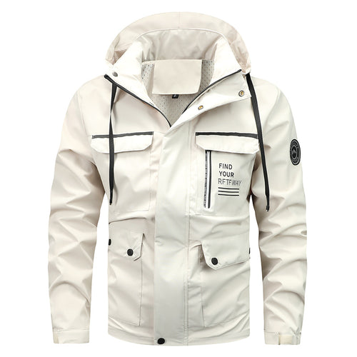Herren Wasserfeste Outdoor-Jacke
