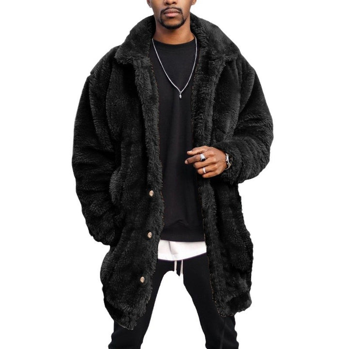 Herren kuschelige Teddyfelljacke Echoarchiv