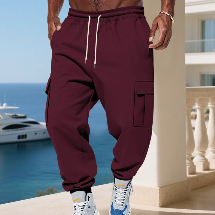 Herren Cargo-Jogginghose mit elastischem Bund und praktischen Seitentaschen Echoarchiv