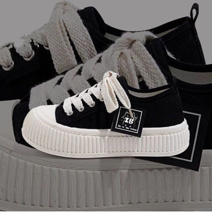Damen Sneaker mit trendiger Plateau-Sohle und komfortablem Obermaterial Echo Archiv