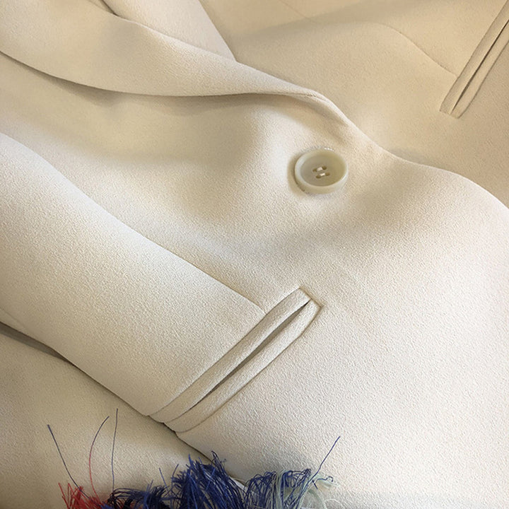 Damen Eleganter Blazer mit tailliertem Schnitt Echoarchiv