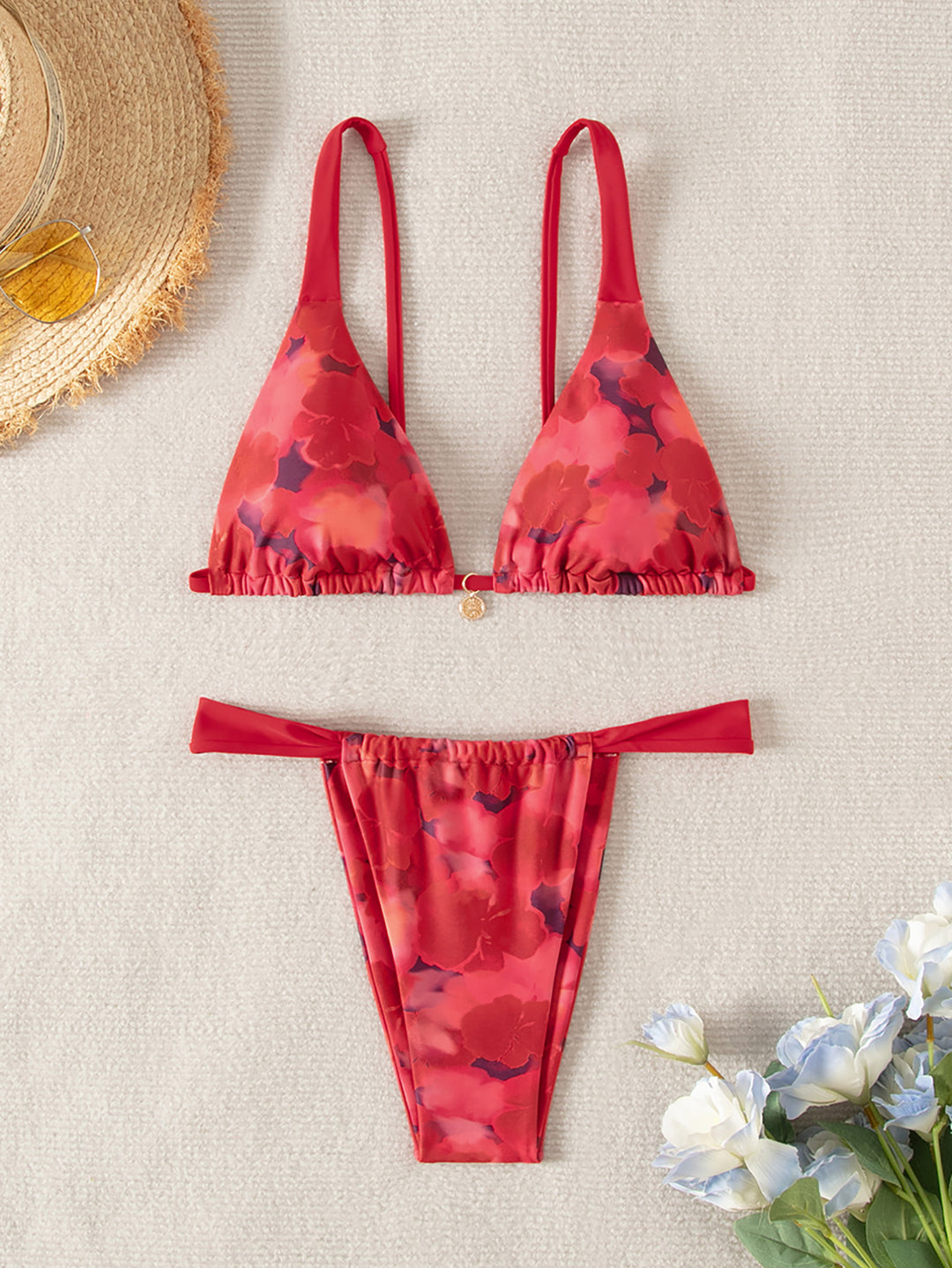 Damen Bikini-Set mit floralem Design Echo Archiv
