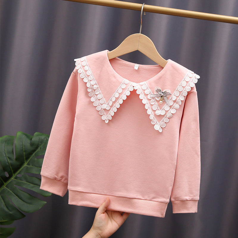 Damen Sweatshirt mit weitem Kragen Echo Archiv