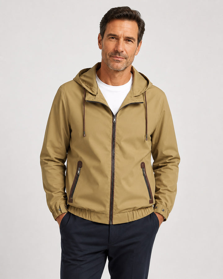 Herren Sportliche Übergangsjacke mit Kapuze Echo Archiv