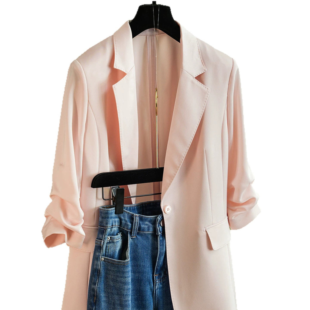 Damen Eleganter Blazer mit lässigem Schnitt Echoarchiv