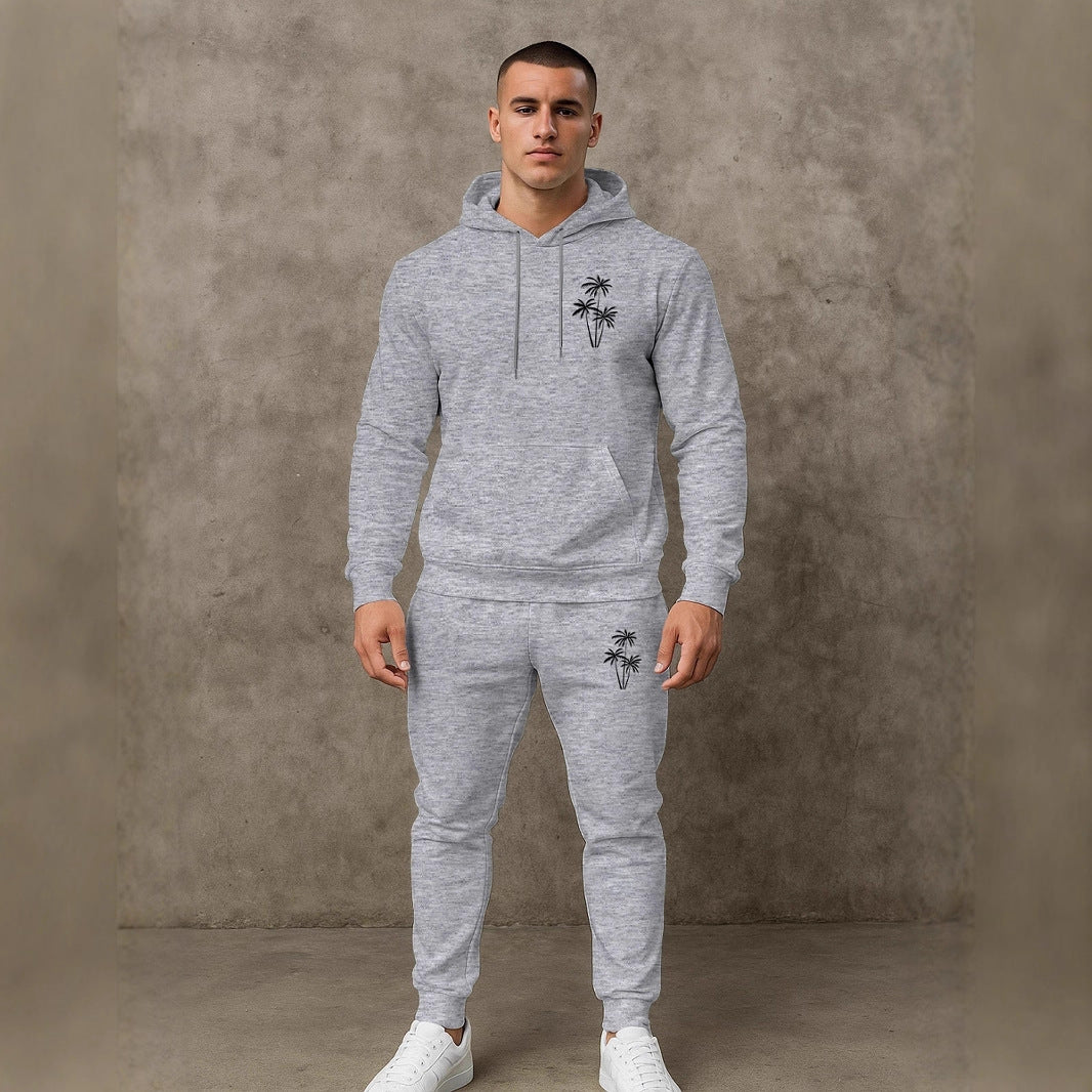 Herren Kapuzenpullover mit bequemen Jogginghosen Echoarchiv
