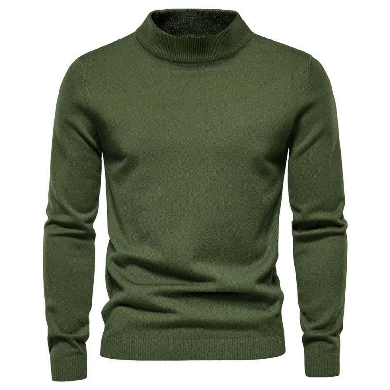 Herren Strickpullover mit hohen Kragen Echoarchiv