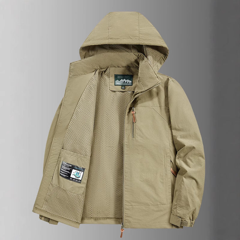 Herren technische Outdoorjacke Echo Archiv