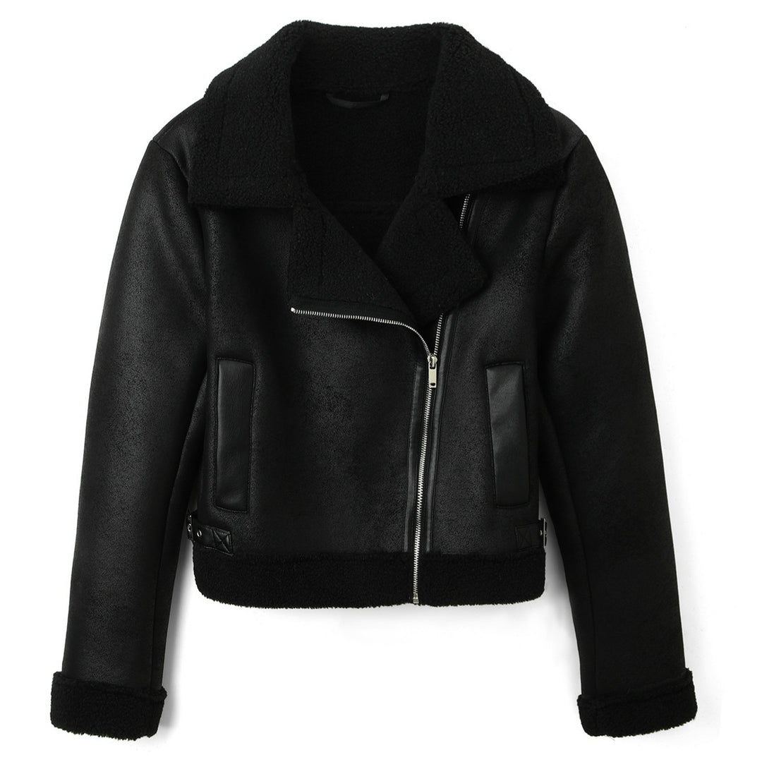 Damen Kurze Motorradjacke Echo Archiv