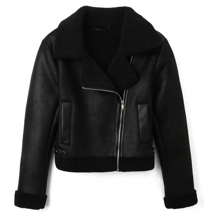 Damen Kurze Motorradjacke Echo Archiv