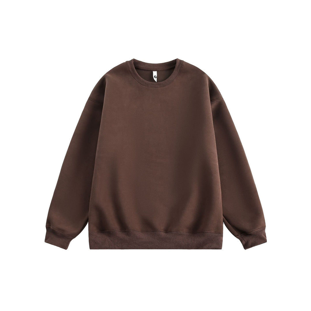 Unisex Oversize Baumwoll-Sweatshirt mit Rundhalsausschnitt und breiten Bündchen Echo Archiv