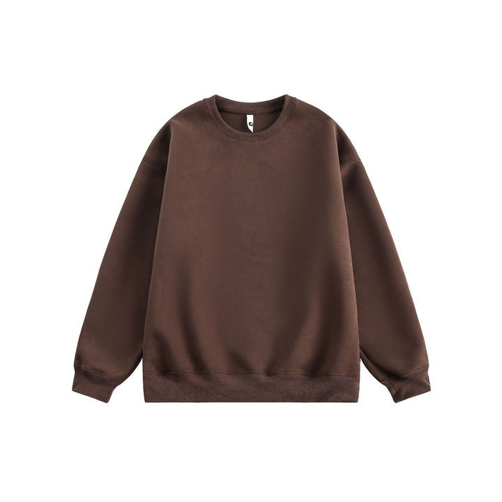 Unisex Oversize Baumwoll-Sweatshirt mit Rundhalsausschnitt und breiten Bündchen Echo Archiv