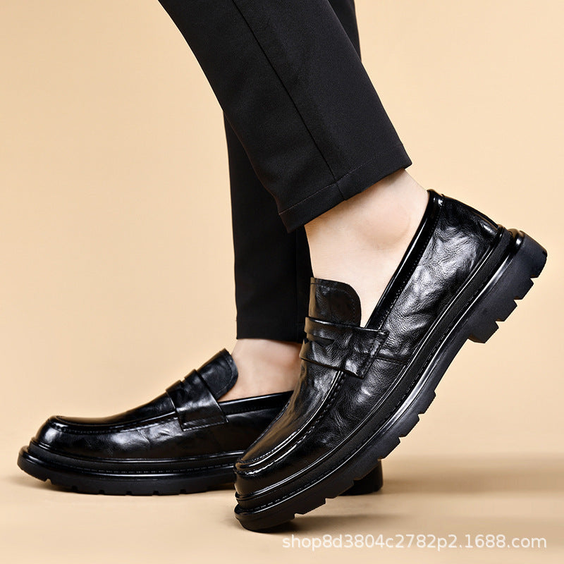 Herren Elegante Leder Mokassins mit rutschfester Sohle und komfortablem Innenfutter – Tavélo