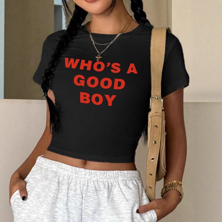 Damen Figurbetontes T-Shirt mit statement Hoodie Echo Archiv