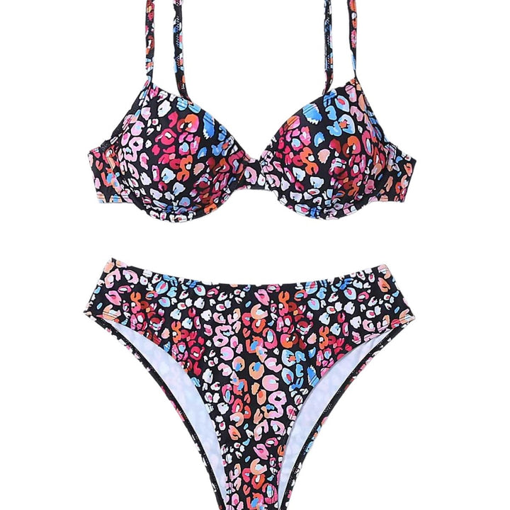 Damen Bikini-Set mit tierischem Mustermix Echo Archiv