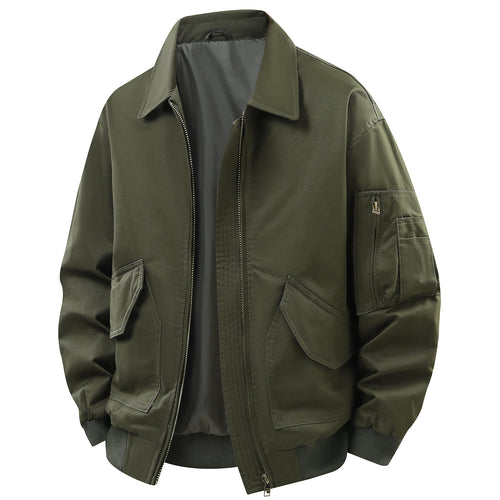 Herren Utility-Jacke mit praktischen Taschen und strapazierfähigem Material Echoarchiv