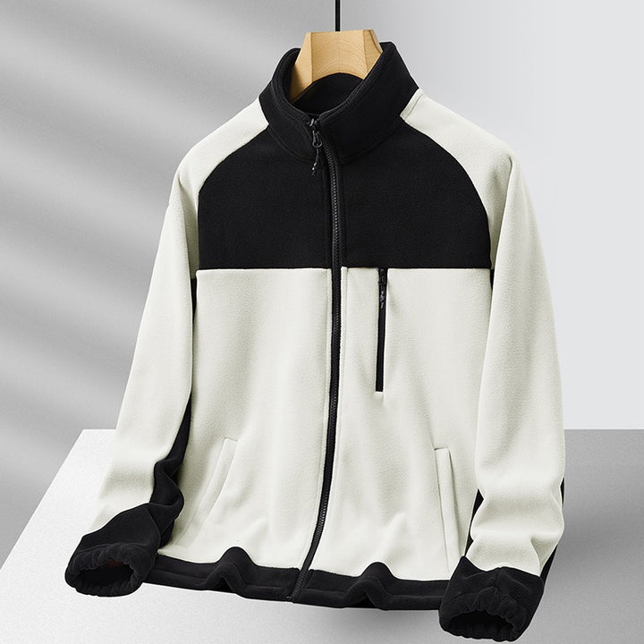 Unisex Fleecejacke mit hohem Kragen Echo Archiv