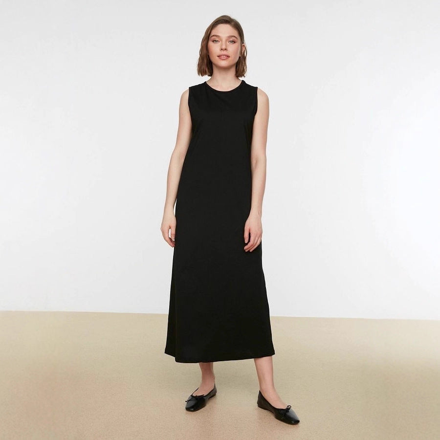 Damen Maxikleid aus weichem und leichtem Jersey Echo Archiv
