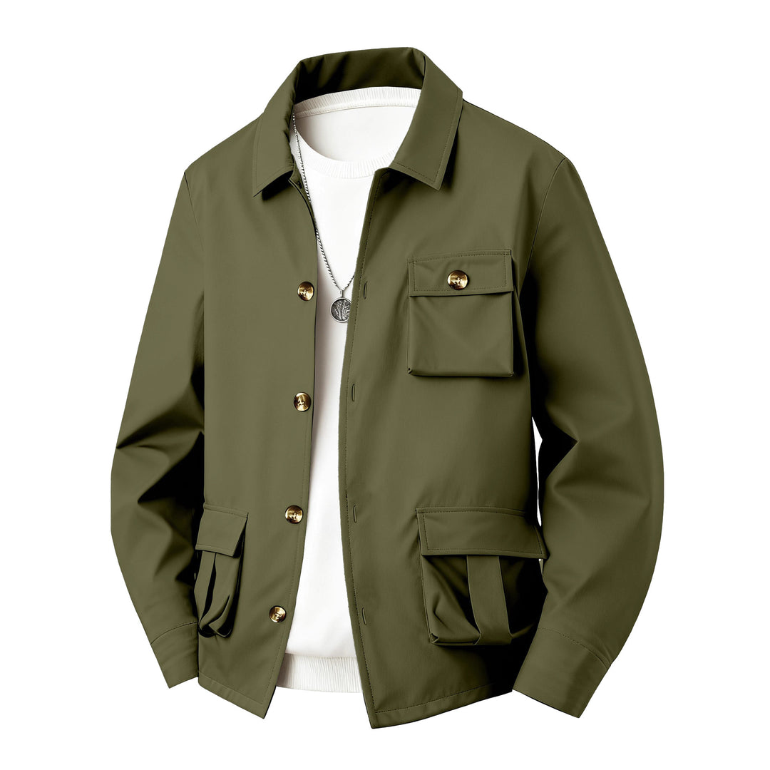 Herren Utility-Jacke mit praktischen Taschen Echoarchiv