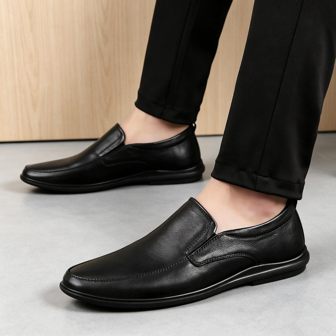 Herren Elegante Slip-On Lederschuhe Echoarchiv 1788175503