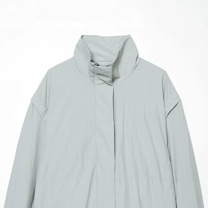 Damen Cropped-Übergangsjacke mit hohem Stehkragen und verdecktem Reißverschluss Echo Archiv