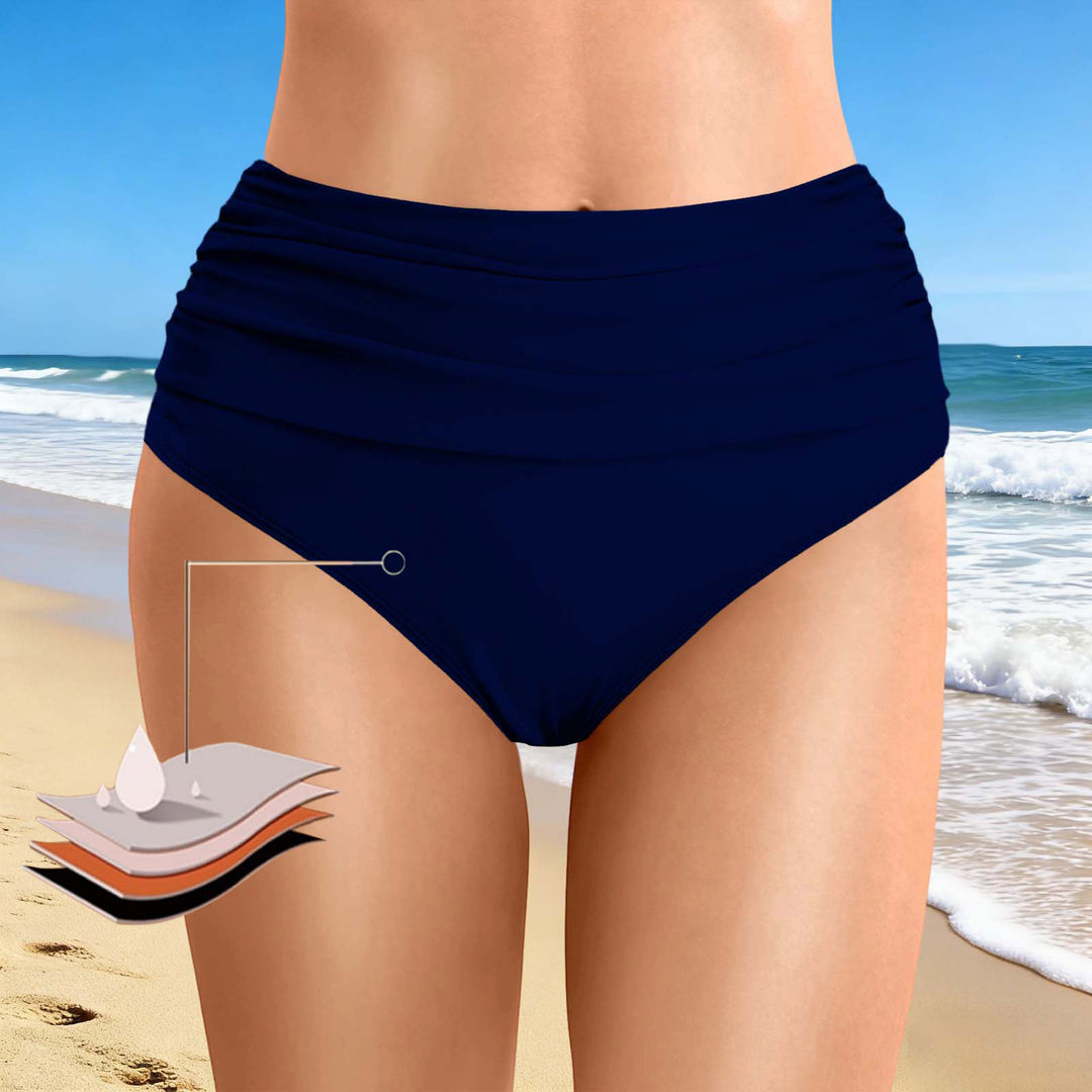 Damen Hochtailliertes Bikini-Höschen mit schmeichelndem Design Echo Archiv