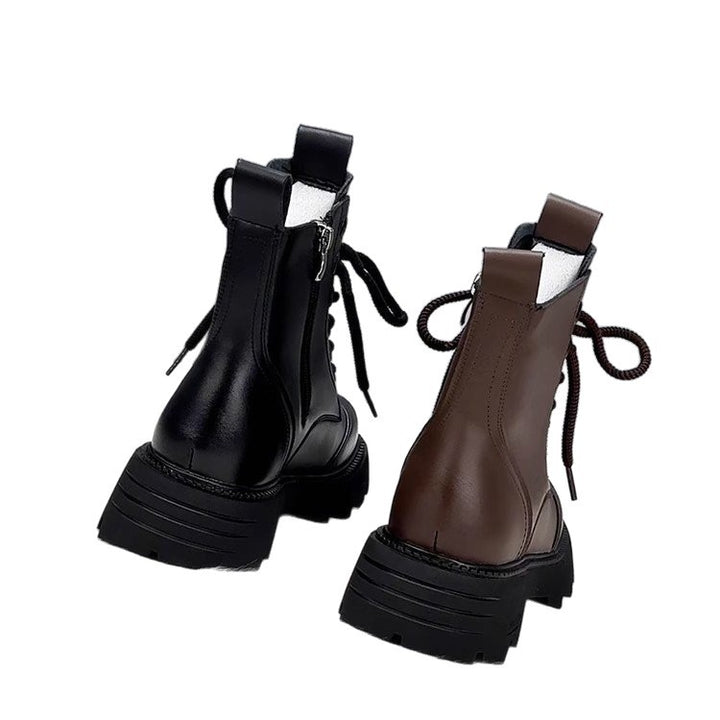 Damen Modische Ankle Boots mit Strapazierfähiger Sohle Echo Archiv